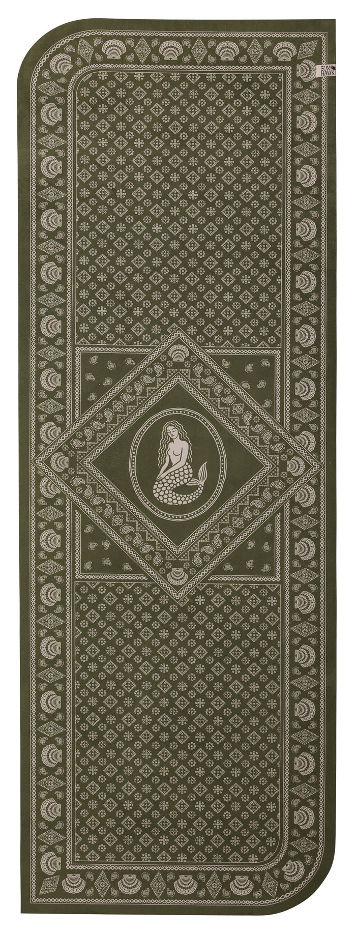 Oceanic yoga mat